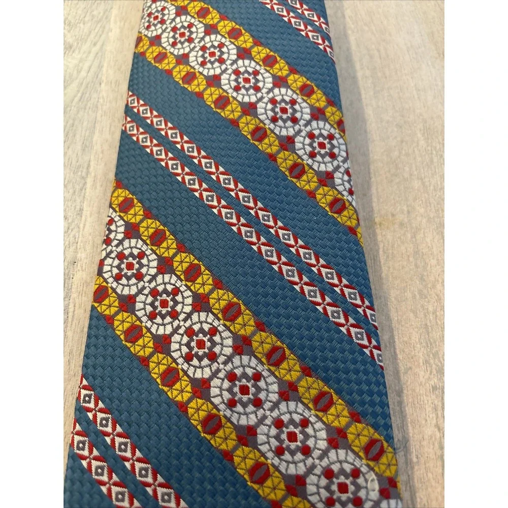 Mr‎ John Beau Brummell 1970s Tie 100%polyester Vintage Men's